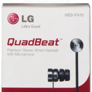 LG HSS-F410 Wired Headset Black